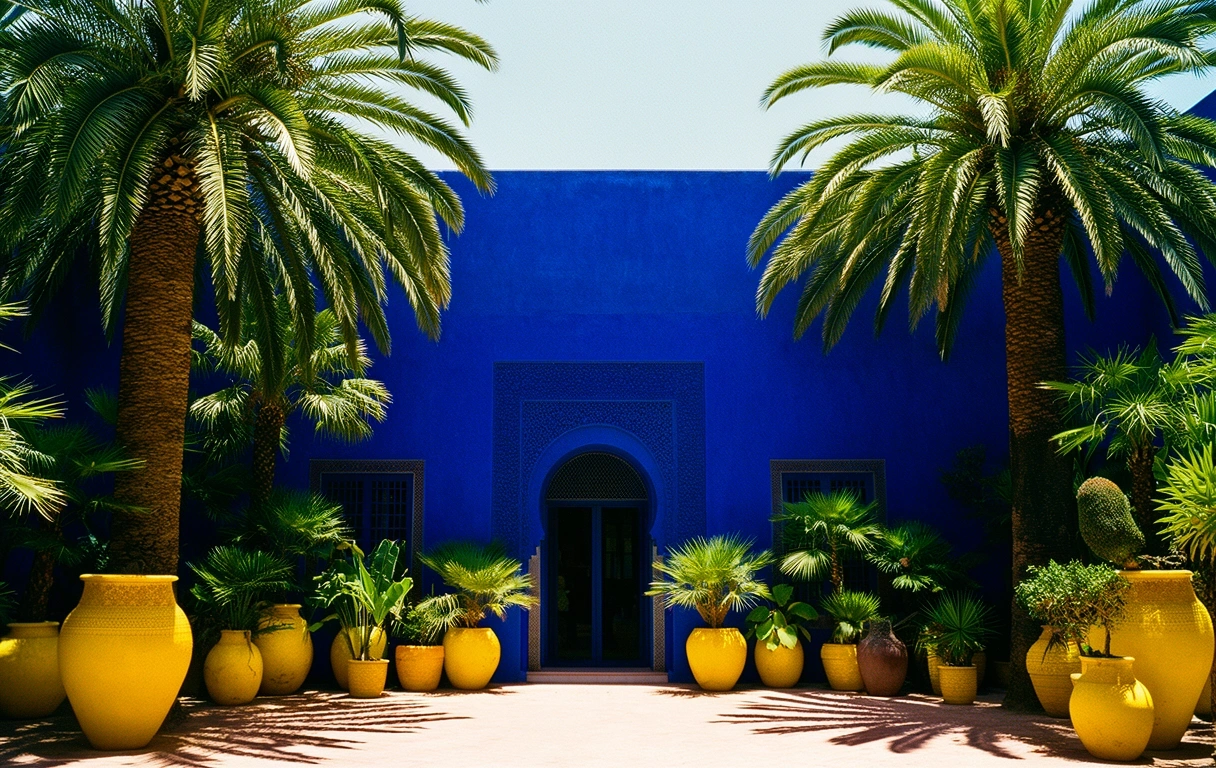 Architecture du Jardin Majorelle