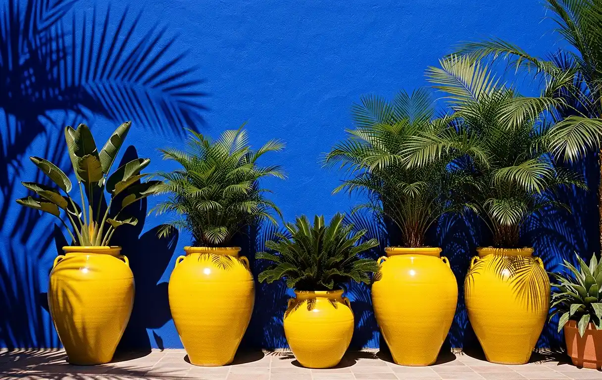 Détail du Jardin Majorelle