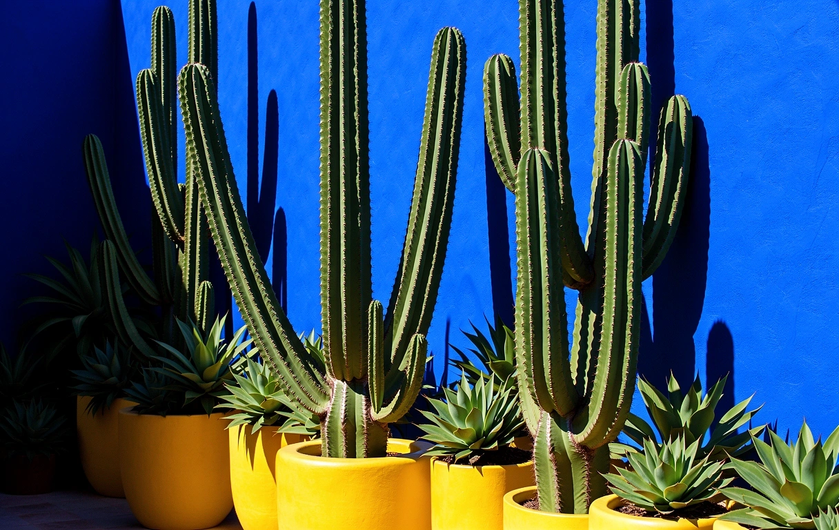 Collection de cactus