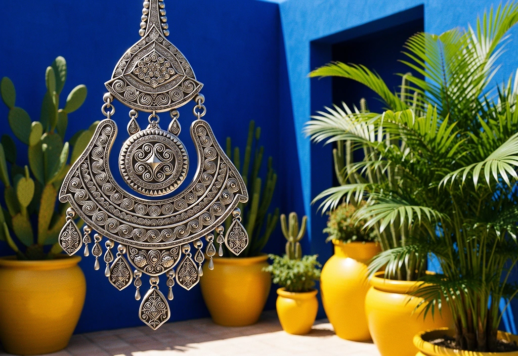 Détail joaillerie berbère