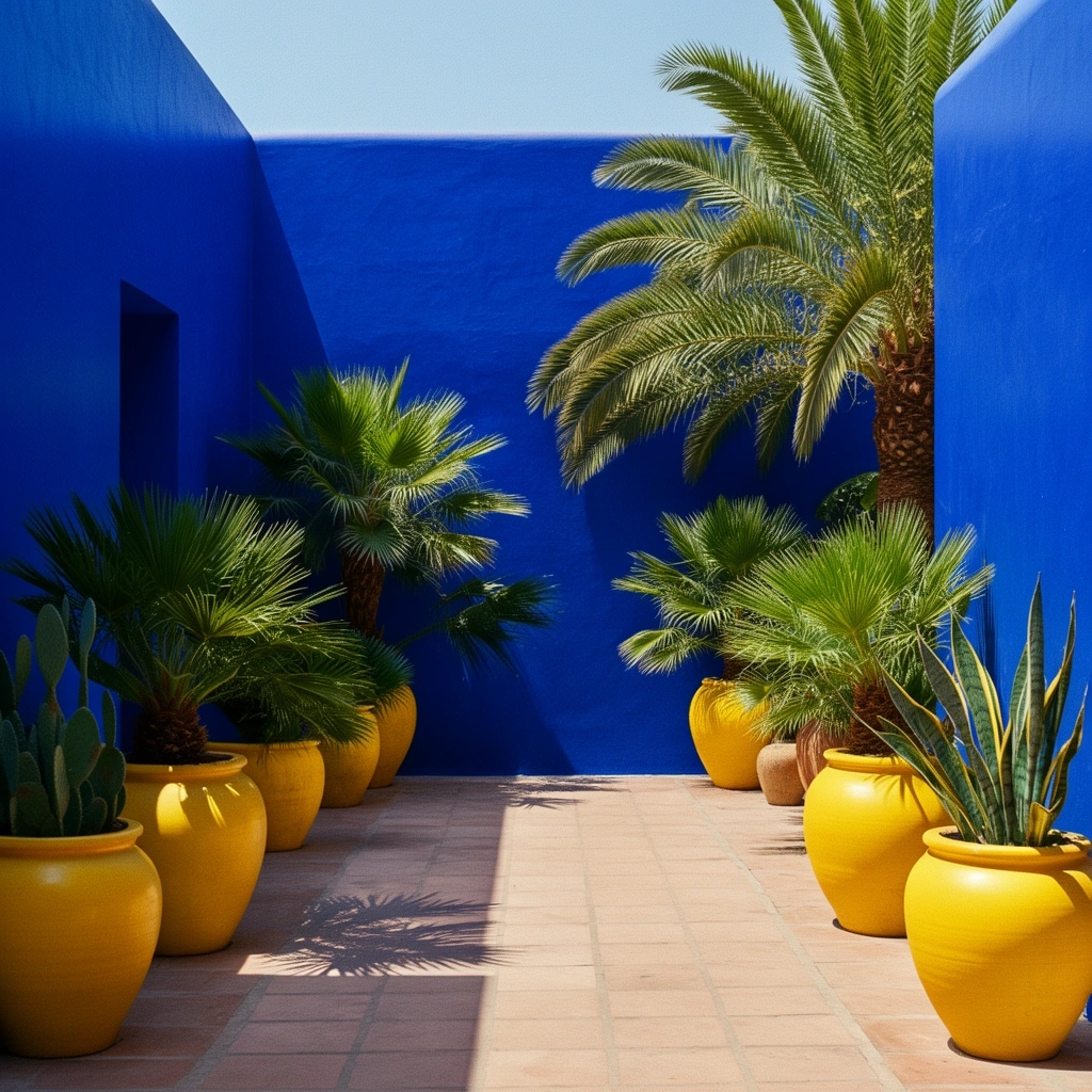 Détail chromatique du Jardin