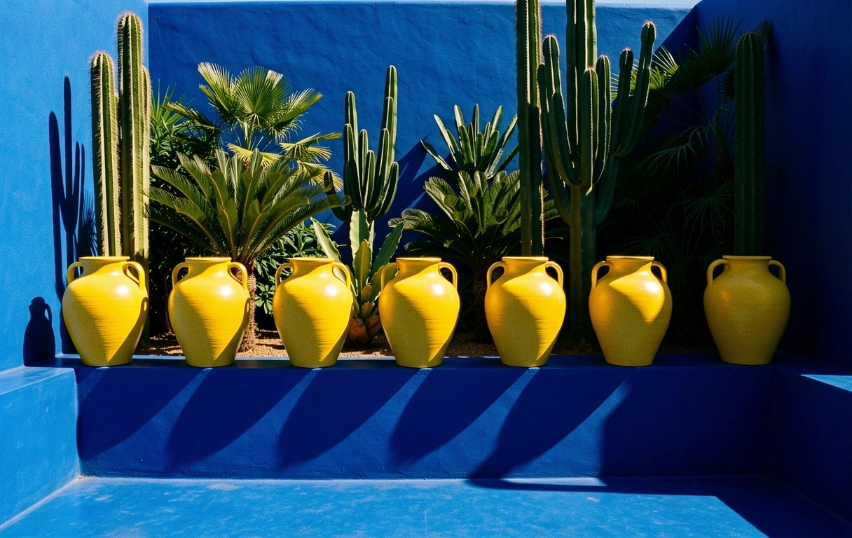 Contrastes de couleurs au jardin